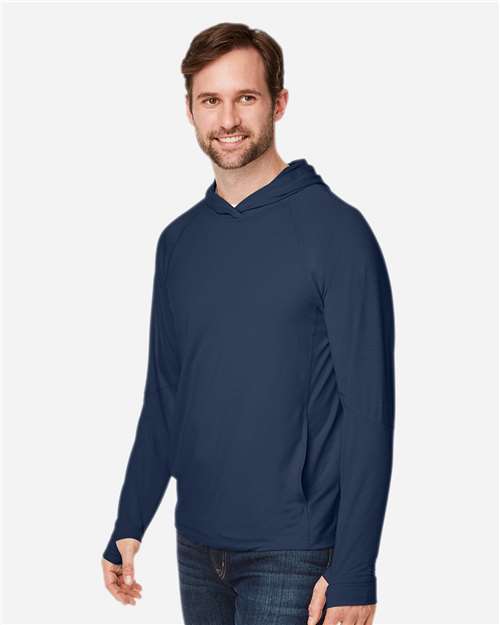 Unisex JAQ Stretch Performance Hooded Long Sleeve T-Shirt - NE105 26