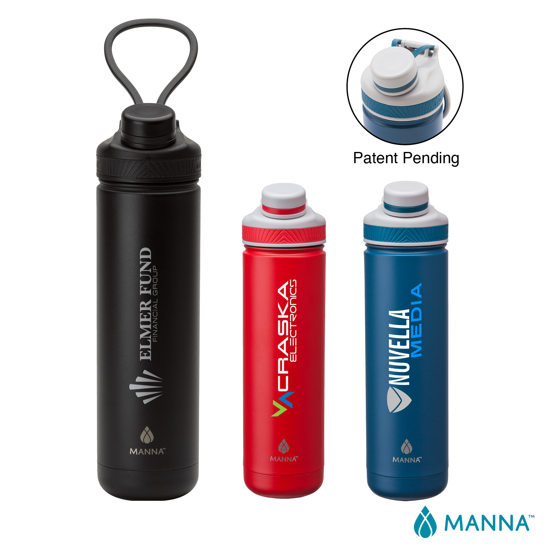 Manna™ 26 oz. Ranger Powder Coated Steel Bottle 18