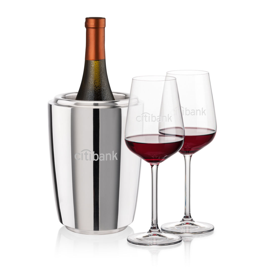 Pescara Wine Cooler & Elderwood Wine Set