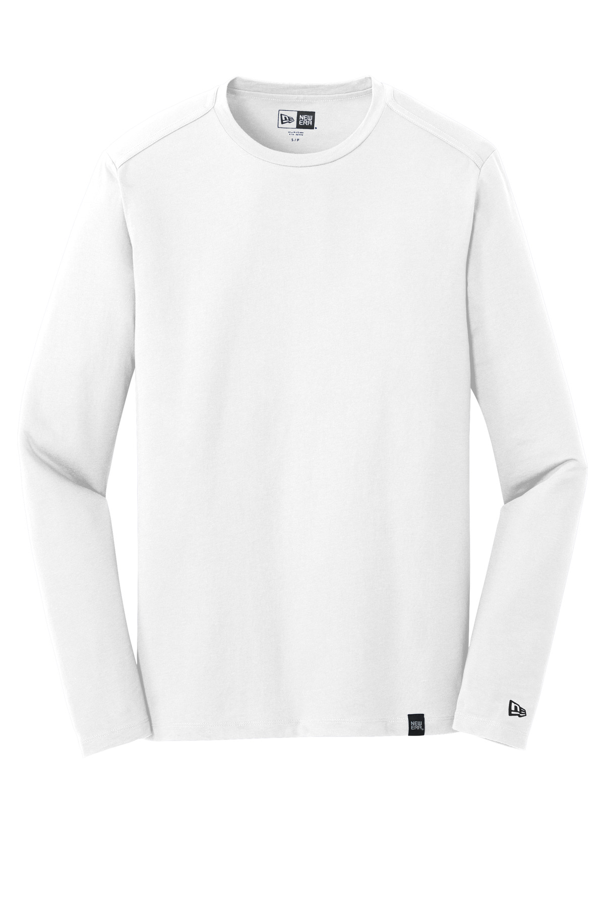 New Era Heritage Blend Long Sleeve Crew Tee. NEA102 11