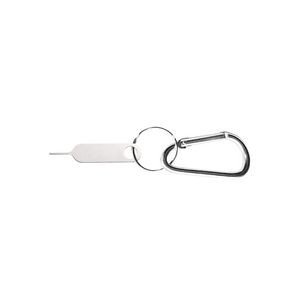 Rectangle Design SIM Card Pin With Carabiner 8