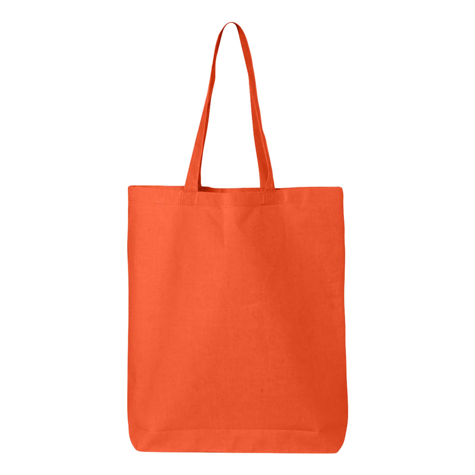 6 oz. 100% Cotton Canvas Tote Bag w/Bottom Gusset 48