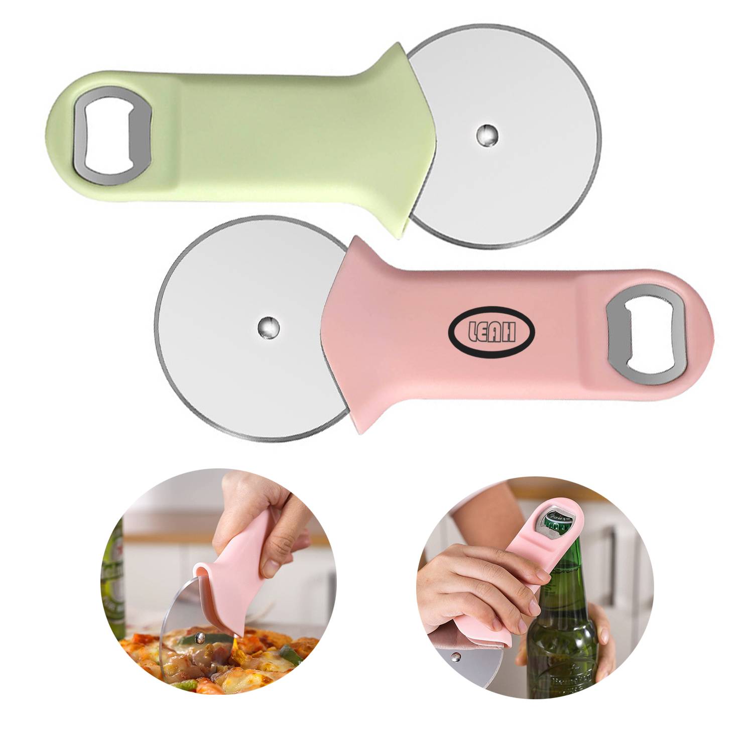 Napoli Pizza Cutter With Bottle Opener 1