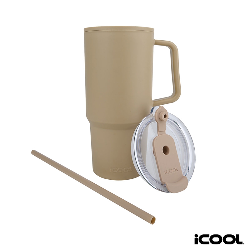iCOOL® Ouray 30 oz. Double Wall Polypropylene Travel Tumbler 32