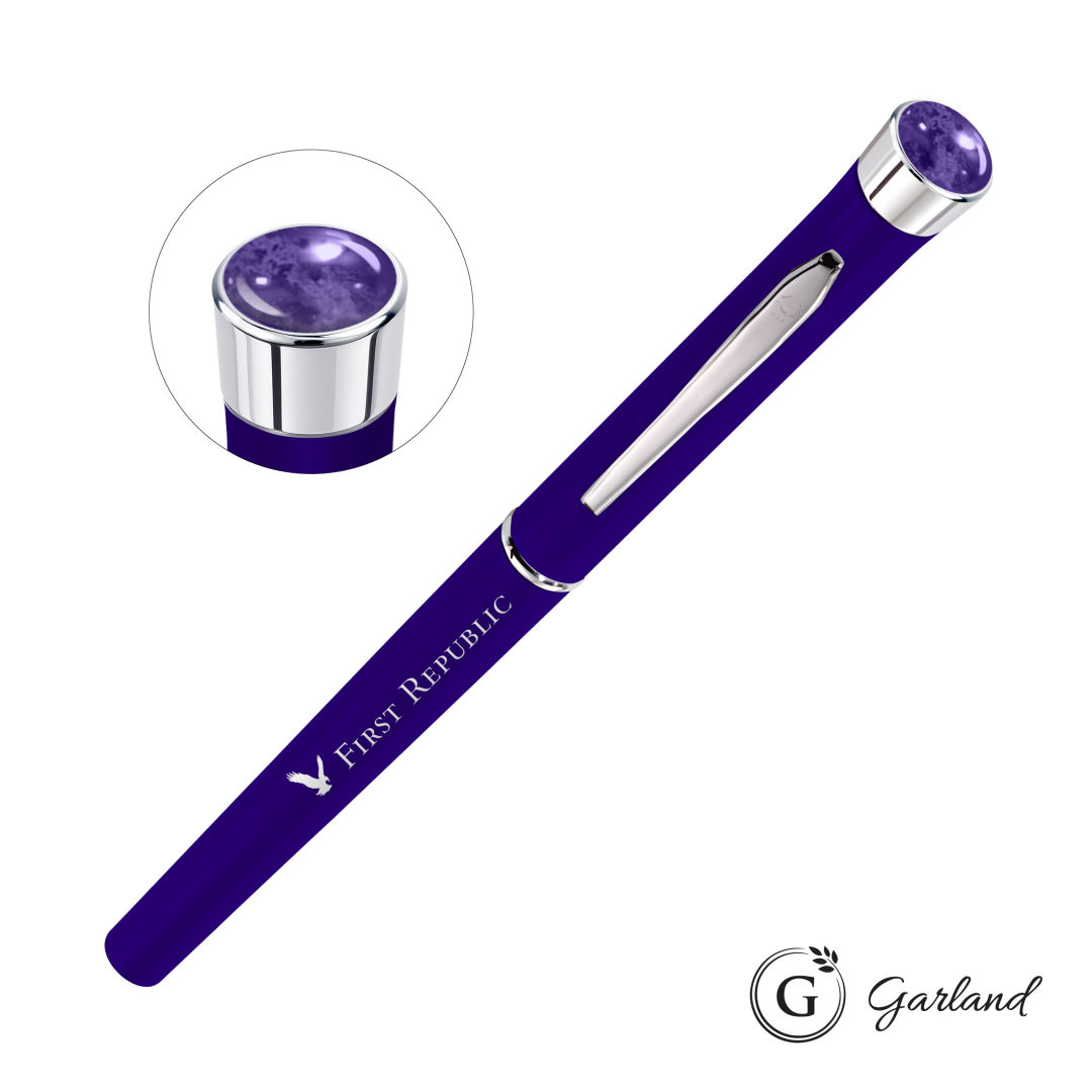 Garland® Color Matte Aura Rollerball Pen - Chrome 15