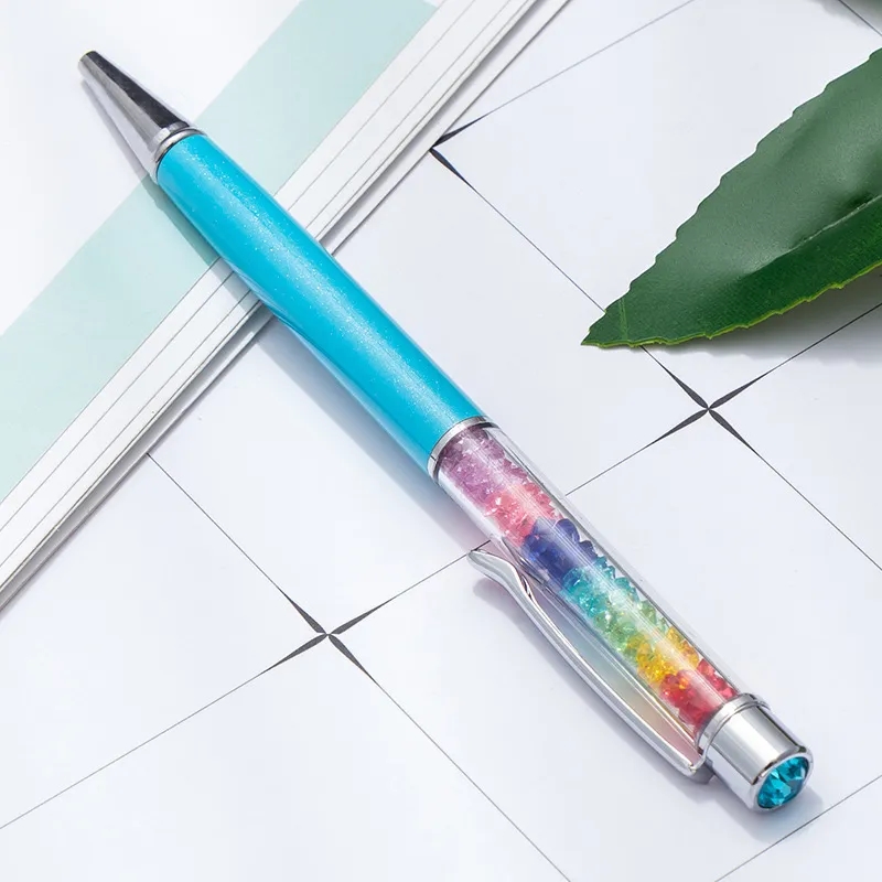 Rainbow Crystal Ballpoint Pen 8