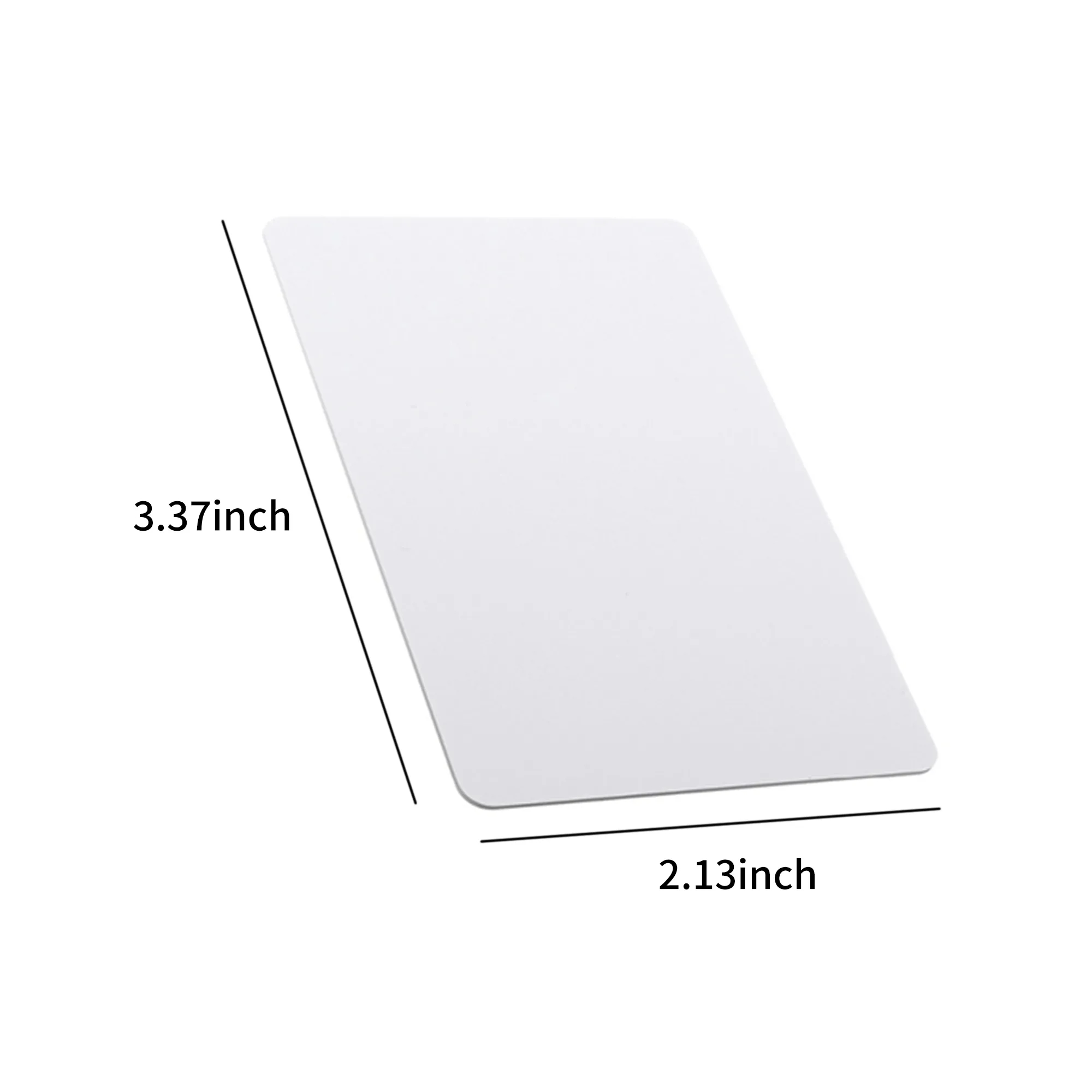 Professional PVC ID Badge Card 3.37 Inch 2