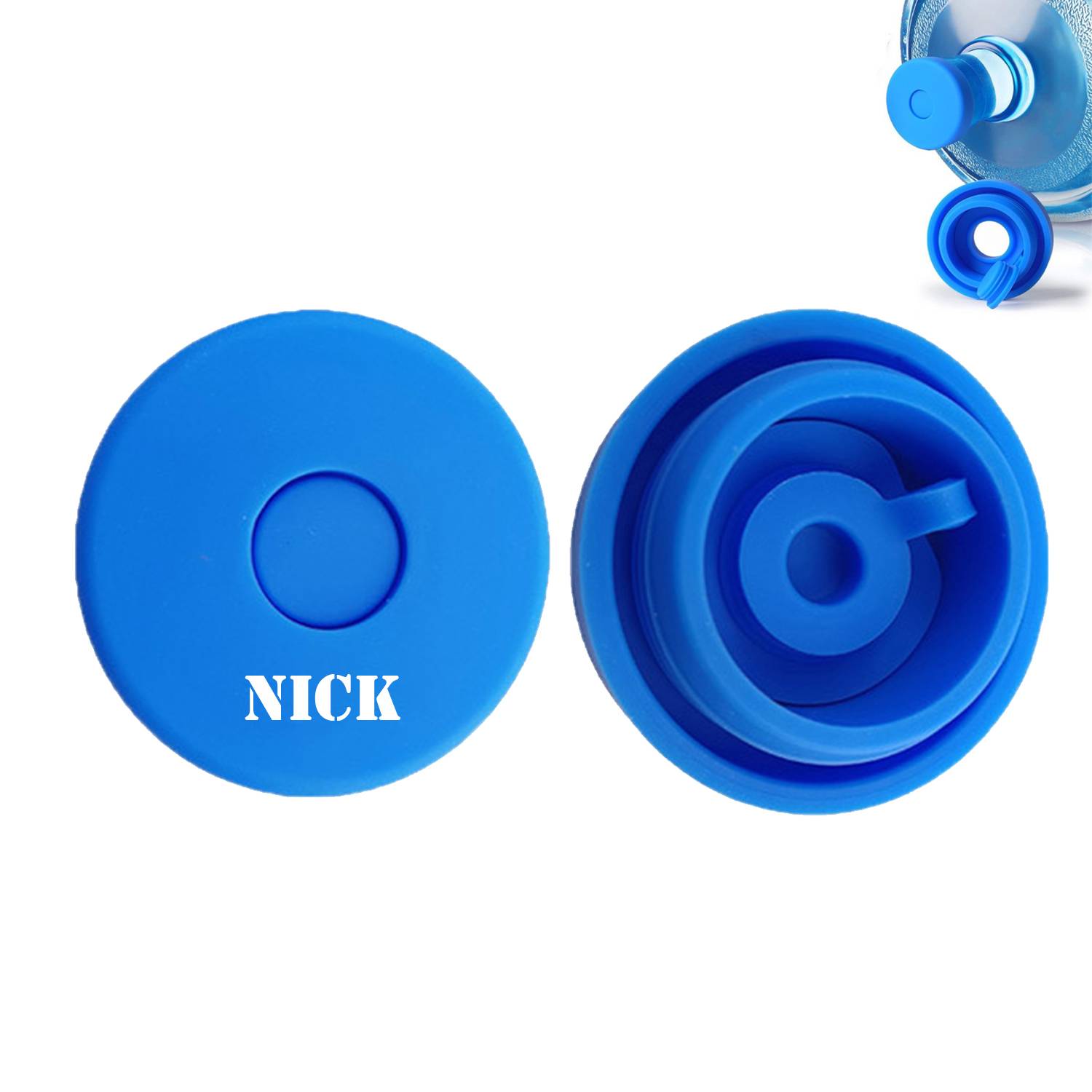 Reusable replacement silicone bucket cap cover 3