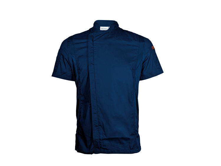 Men's Short Sleeve Modern Chef Coat (BLANK) 14