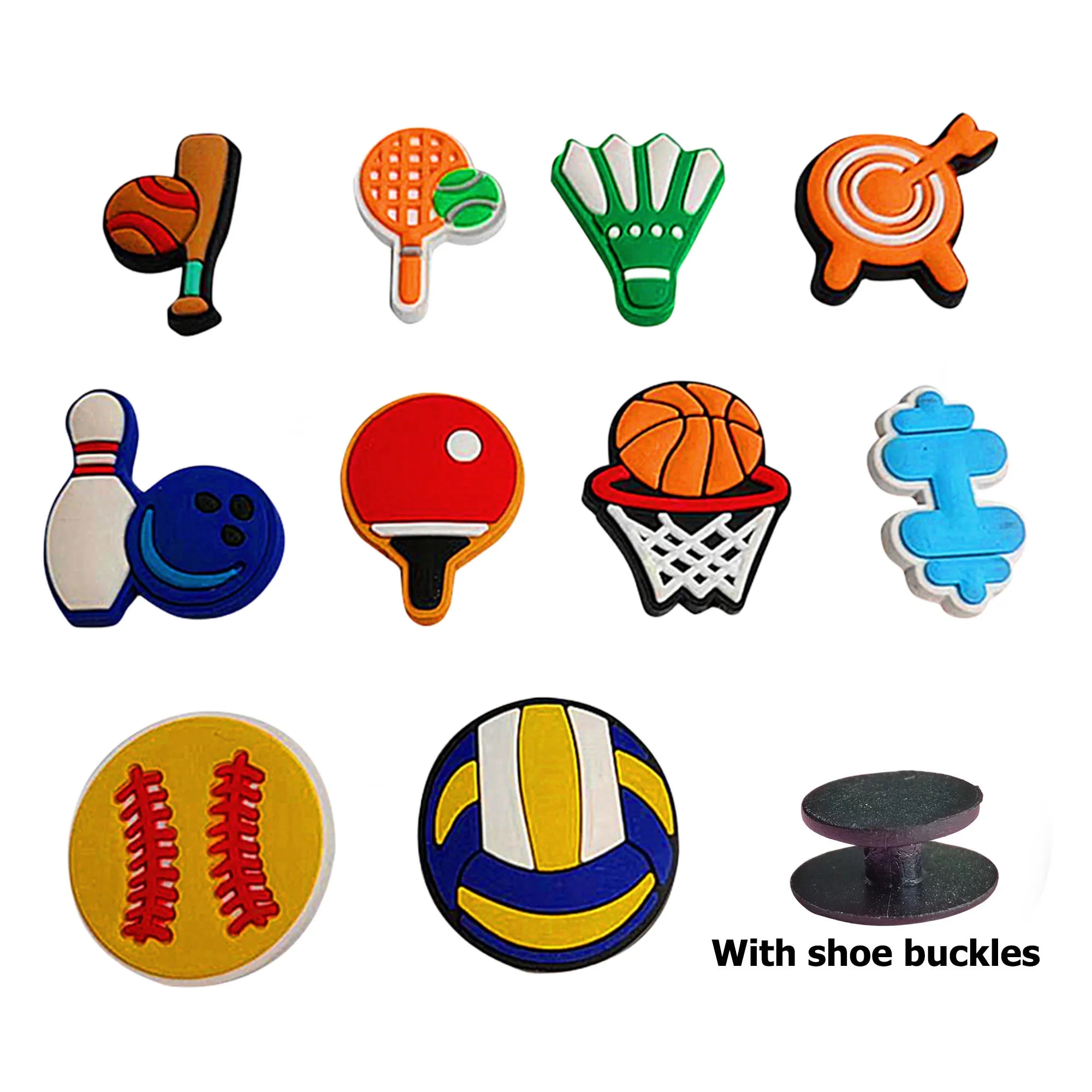 MOQ50 Full Wrap Custom Shoe Charms 3