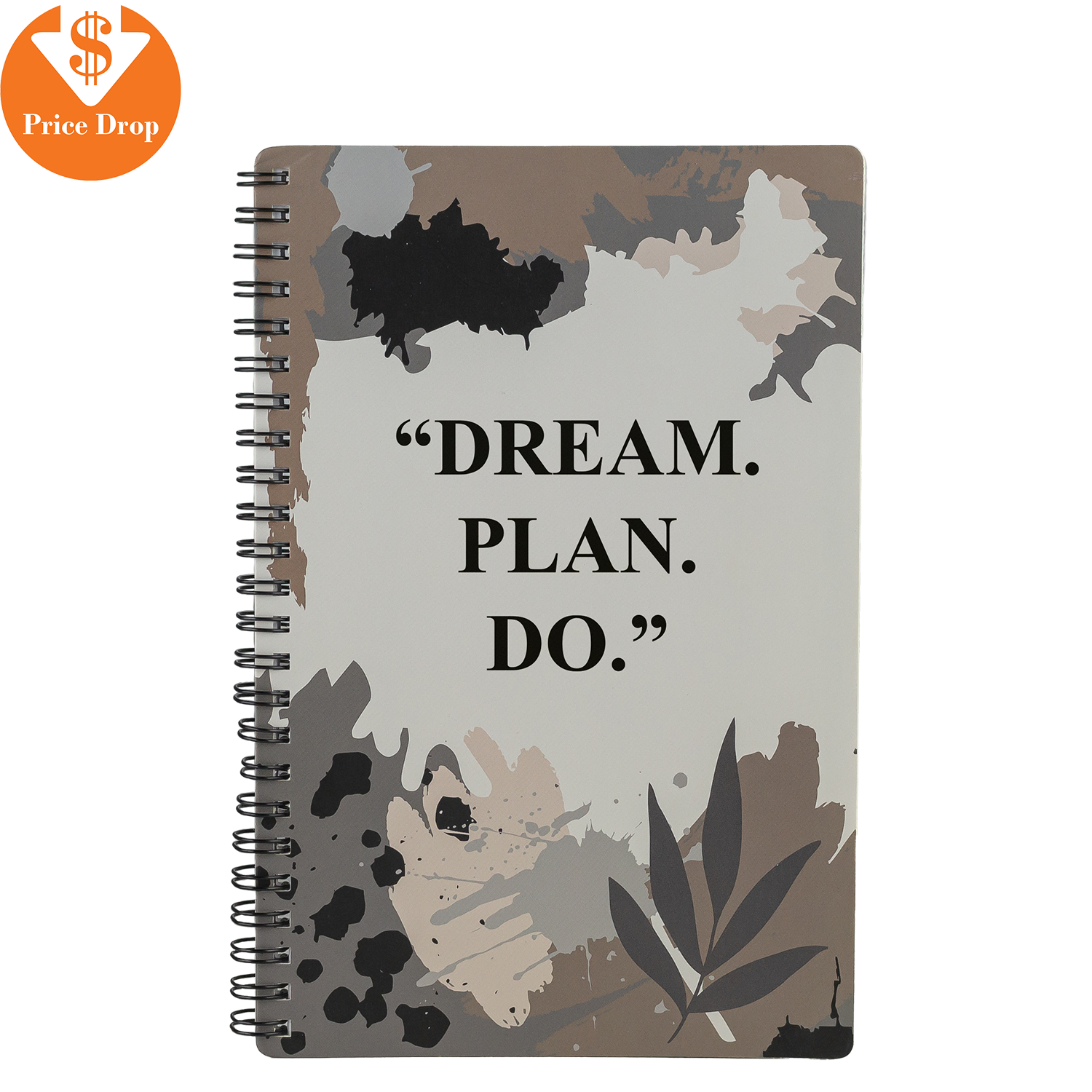 Abstract 8-1/4" X 5-1/2" Notebook