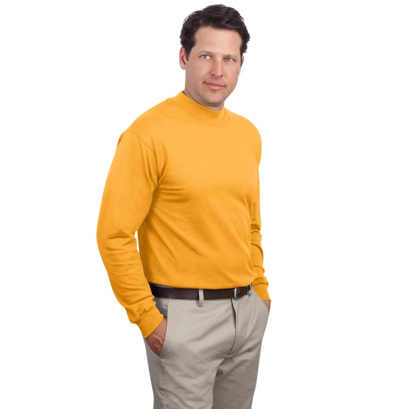 Port & Company Essential Mock Turtleneck. 26