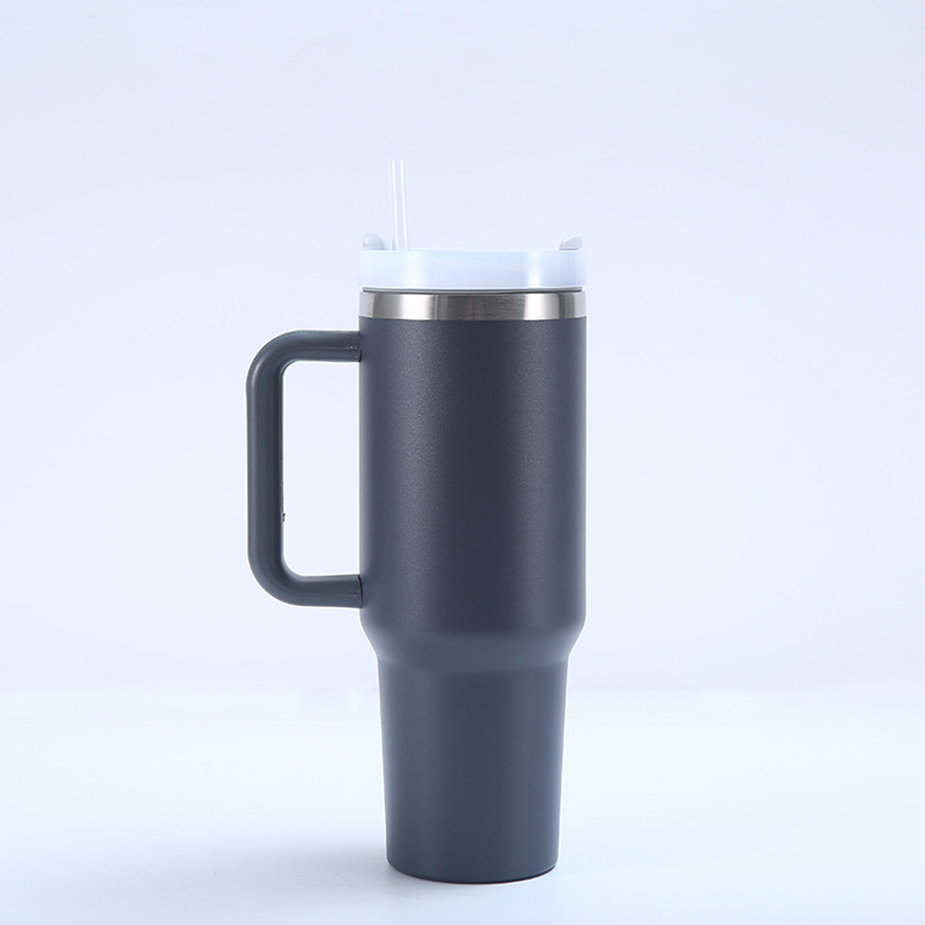 40oz Stainless Steel Travel Mugs w/ Snap Lids 4