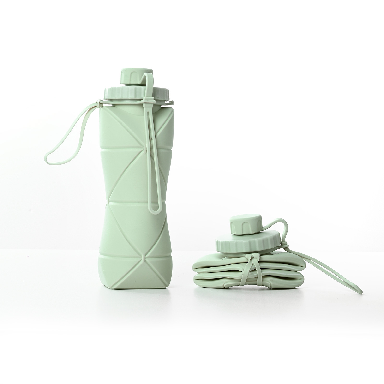 Heat Resistance Silicone Foldable Water Bottle 3