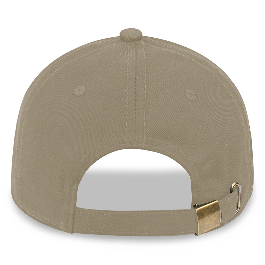 Stock Solid Color Cotton 6-Panel Baseball Cap w/ Metal Tuck 28