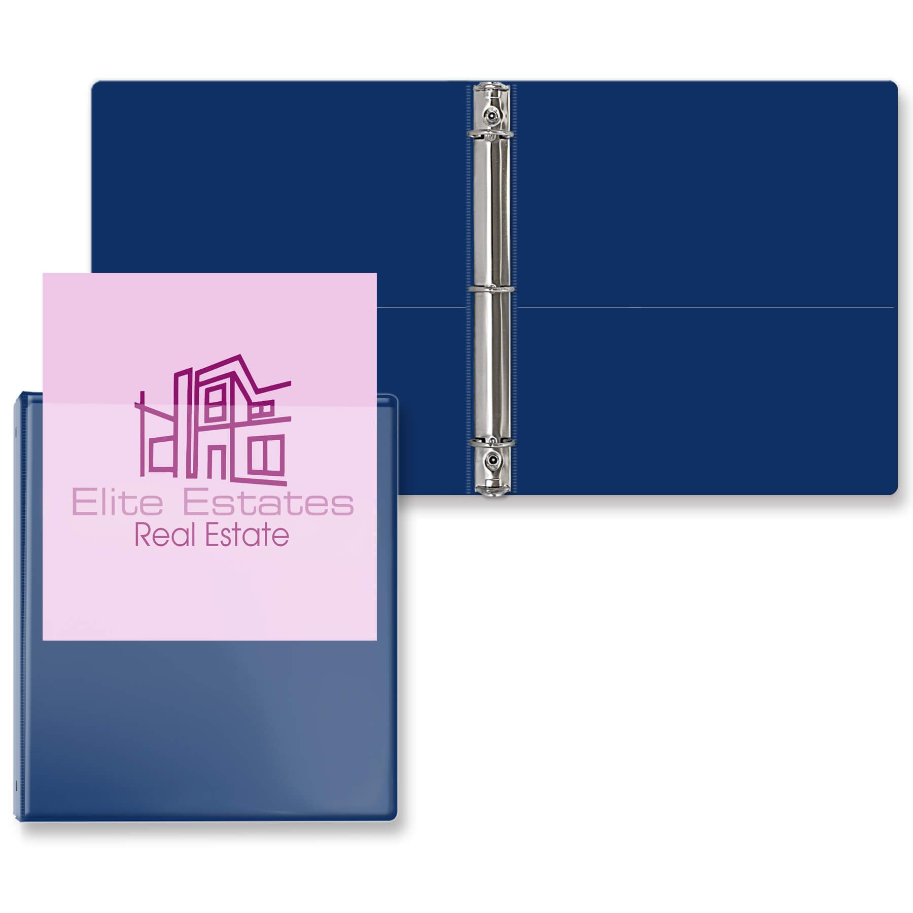 1" Overlay Round Ring Binder 10