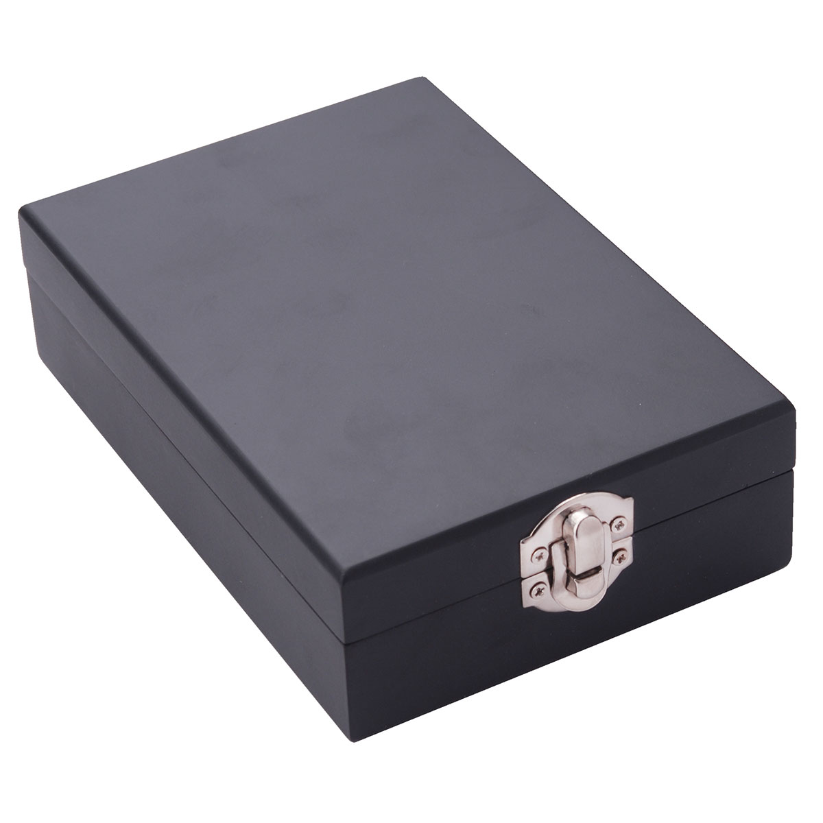WineVault Veneto Wine Gift Set with Wine Opener, Stopper and Black Wooden Case 6