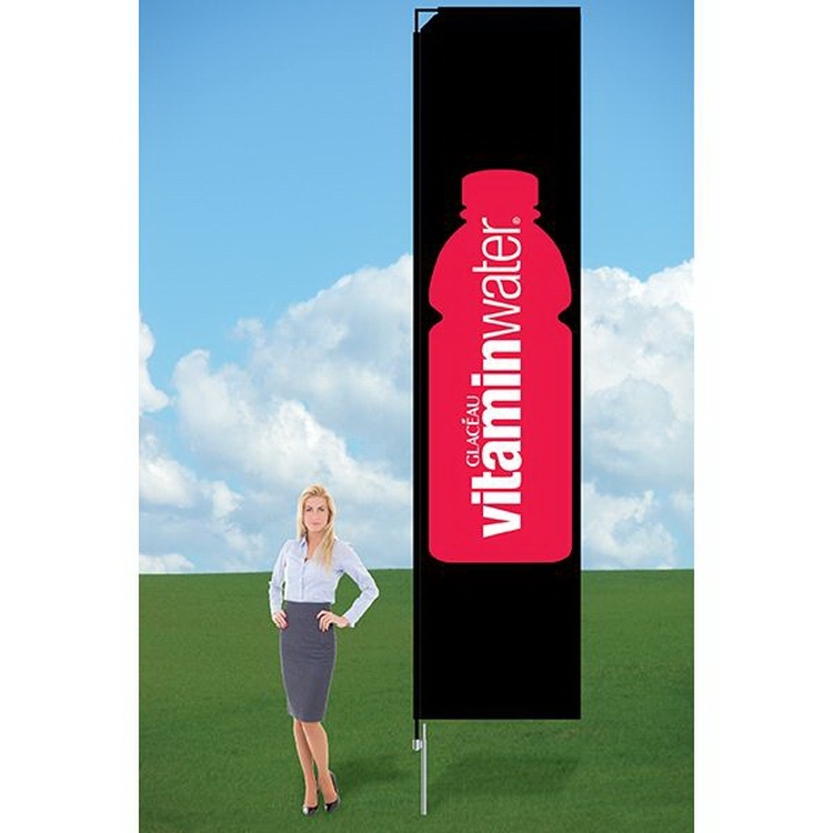 11ft Wind Flag with Ground Stake-Double