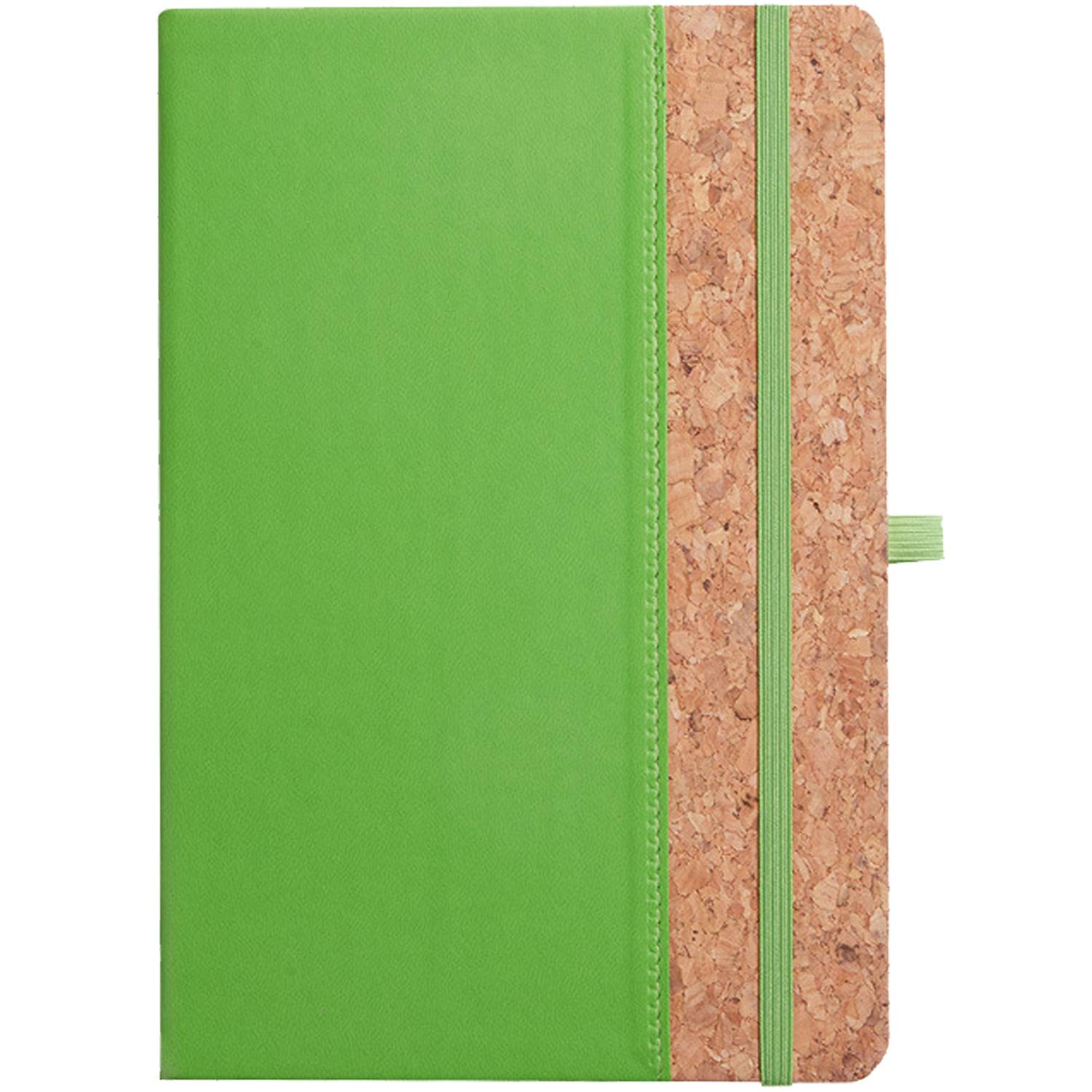 A5 PU Leather Cork Cover Notebook 3