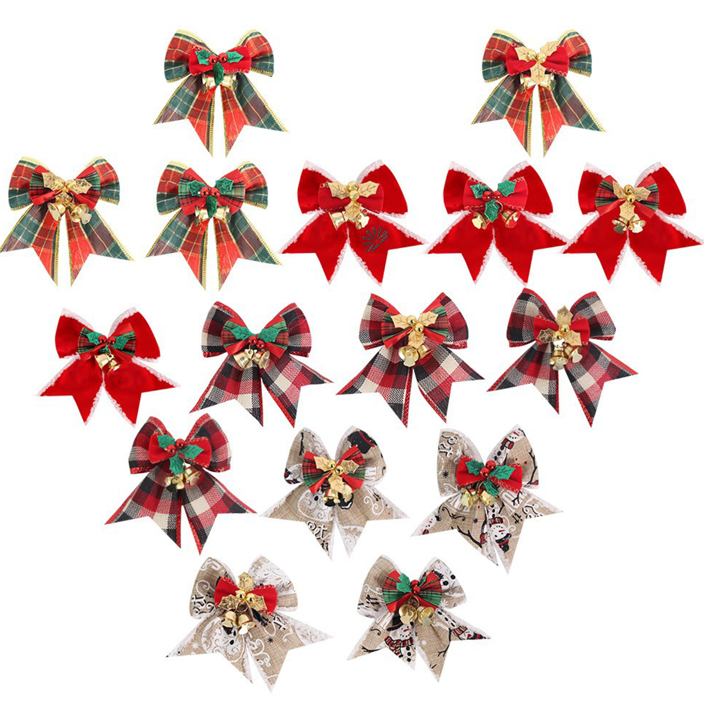 Elegant Bell Bow Pendant for Holiday Branding 2