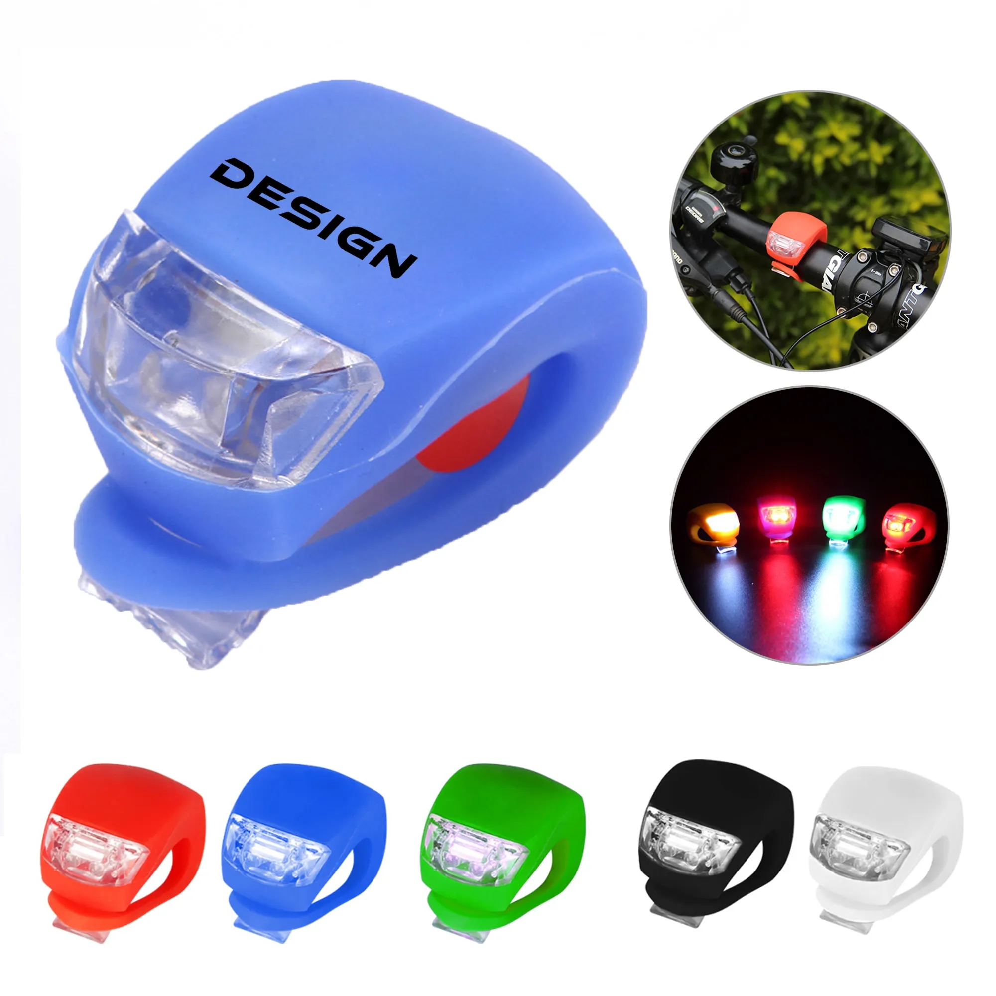 LED Silicone Bike Light 3