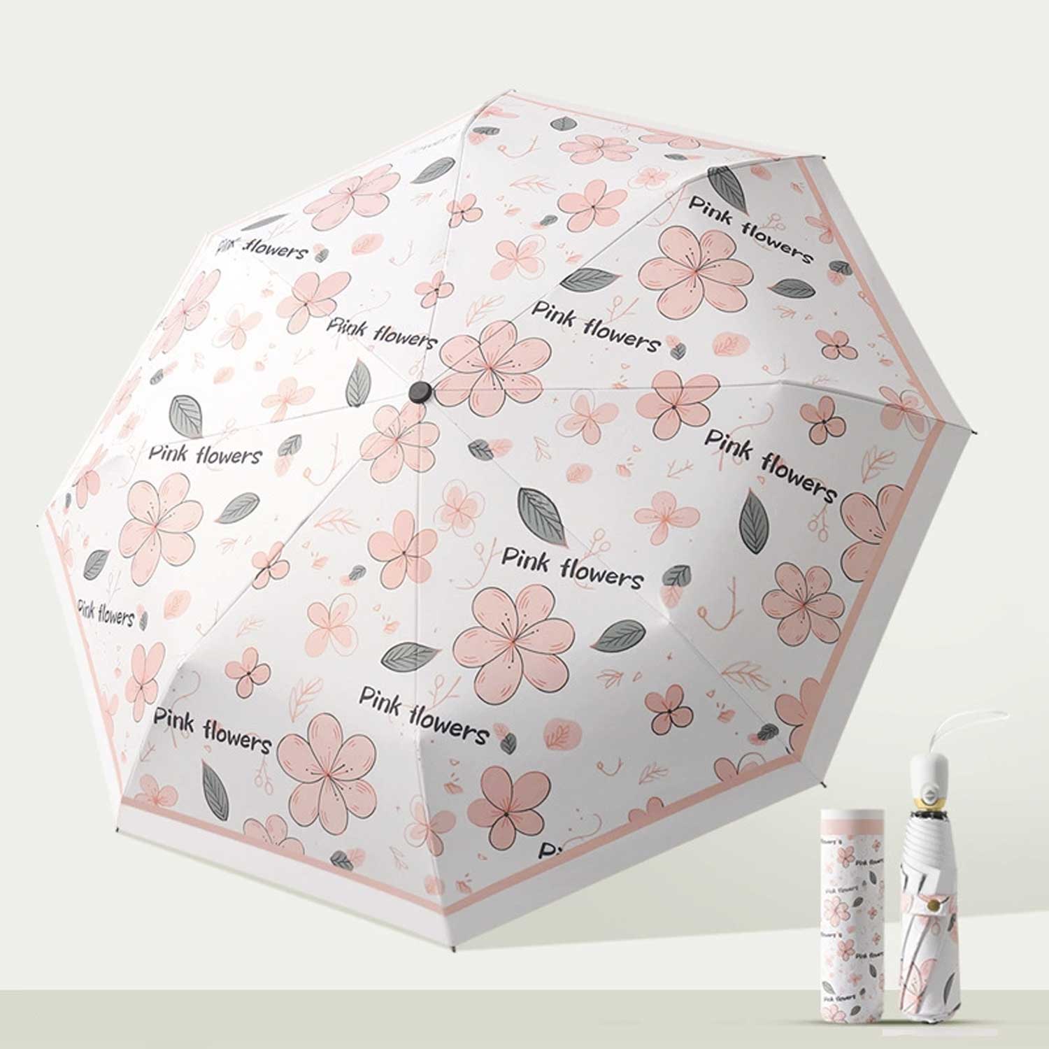 Auto-Open Vintage Lace UV Sun & Rain Umbrella 4