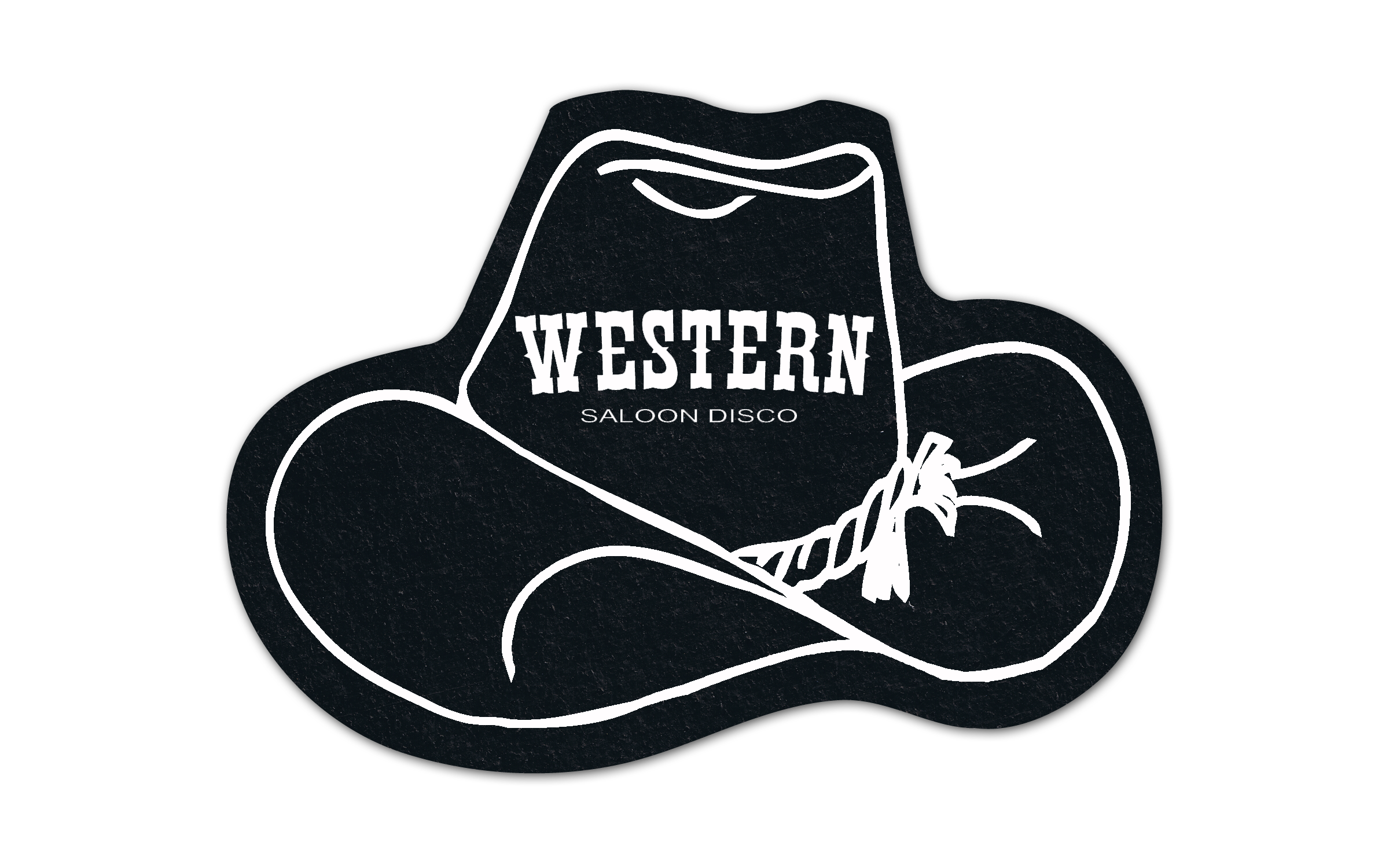 Cowboy Hat Flat Tire Coaster 3