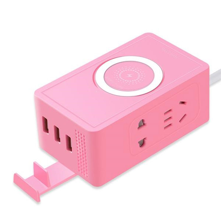 Multi-Function Wireless Charger Cube Socket 2