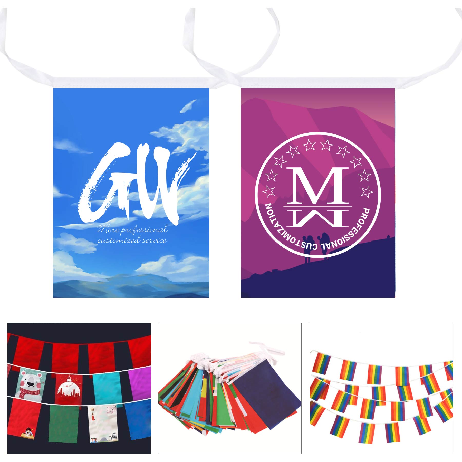 String Flag for Sports Bar 2