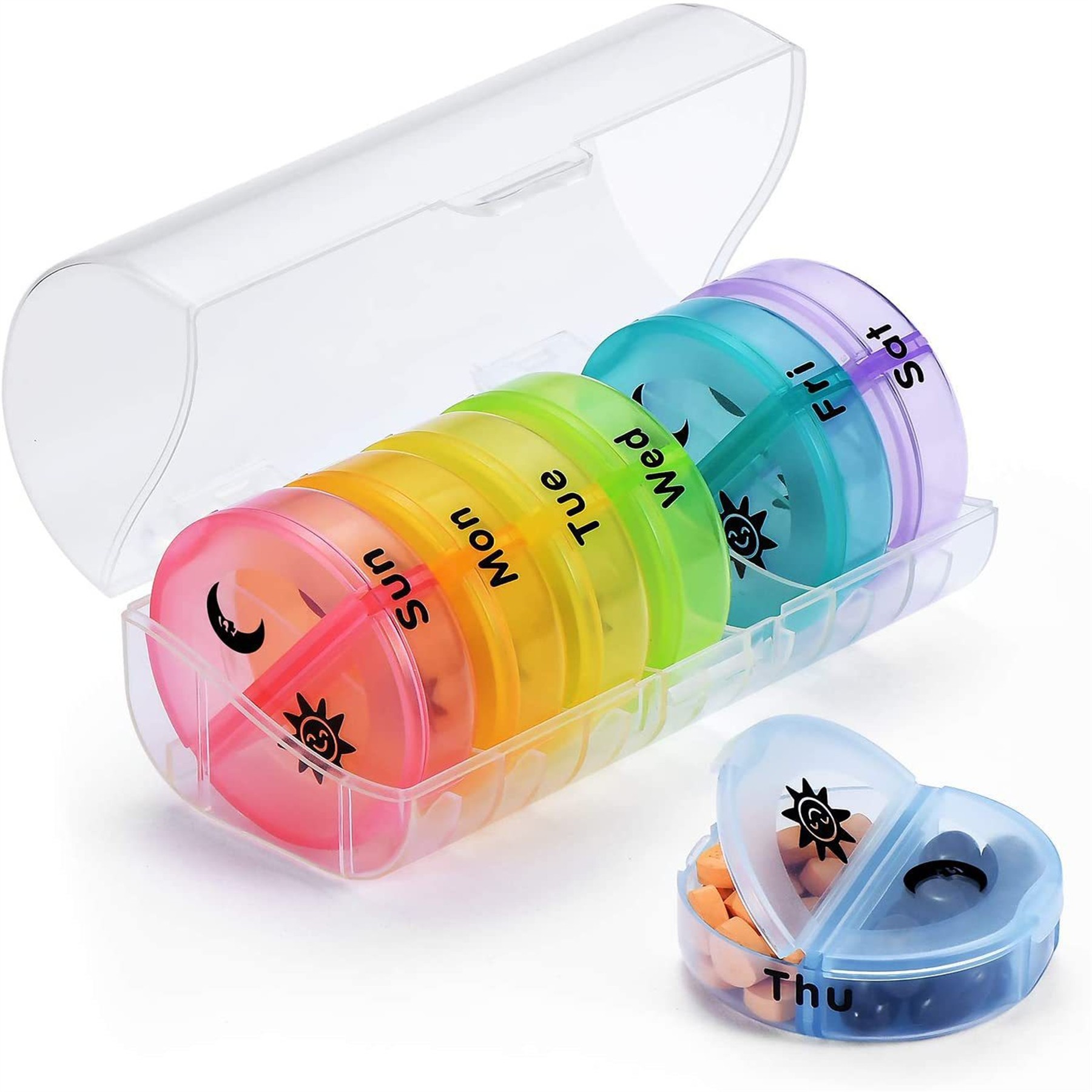 Weekly Pill Organizer 7 Day 5