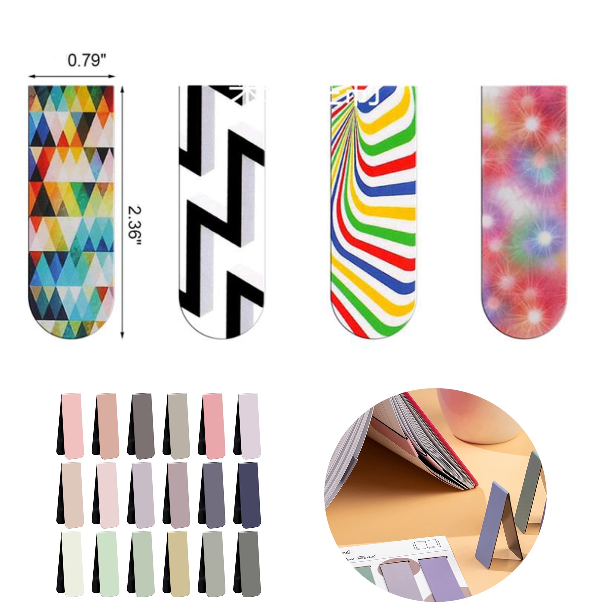 Magnetic Bookmarks Clips Book 2