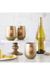 Symglass 12oz Colored Stemless Wine Glass 13