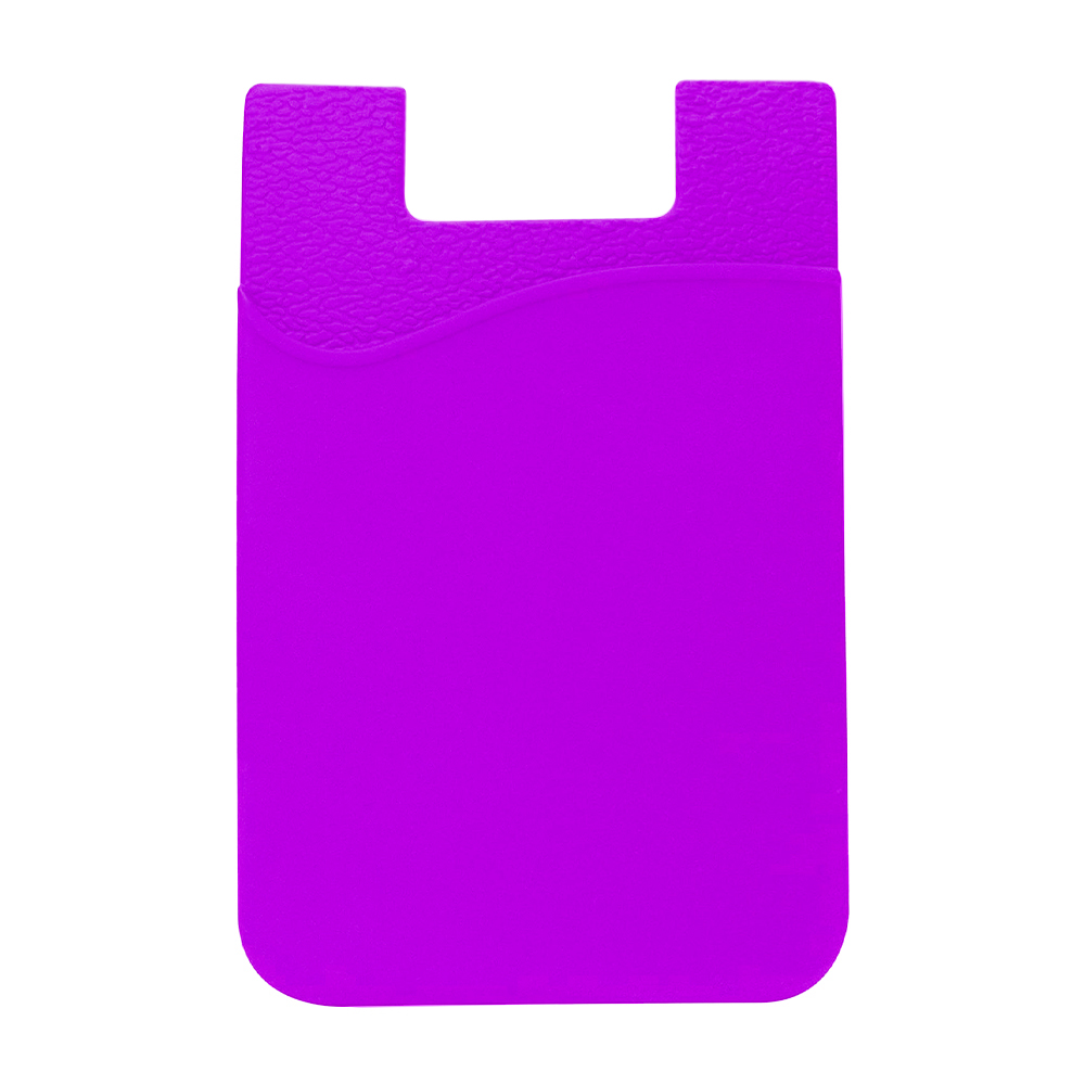 Silicone Cell Phone Sticky Wallet 2