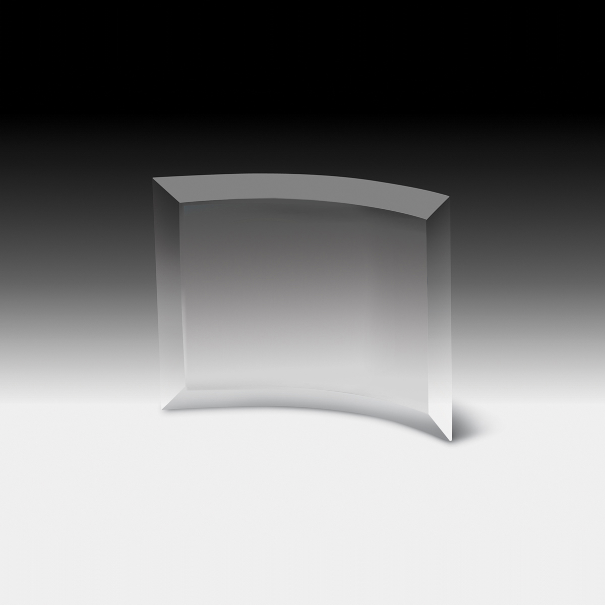 6" x 8" Curved Standing Award 3