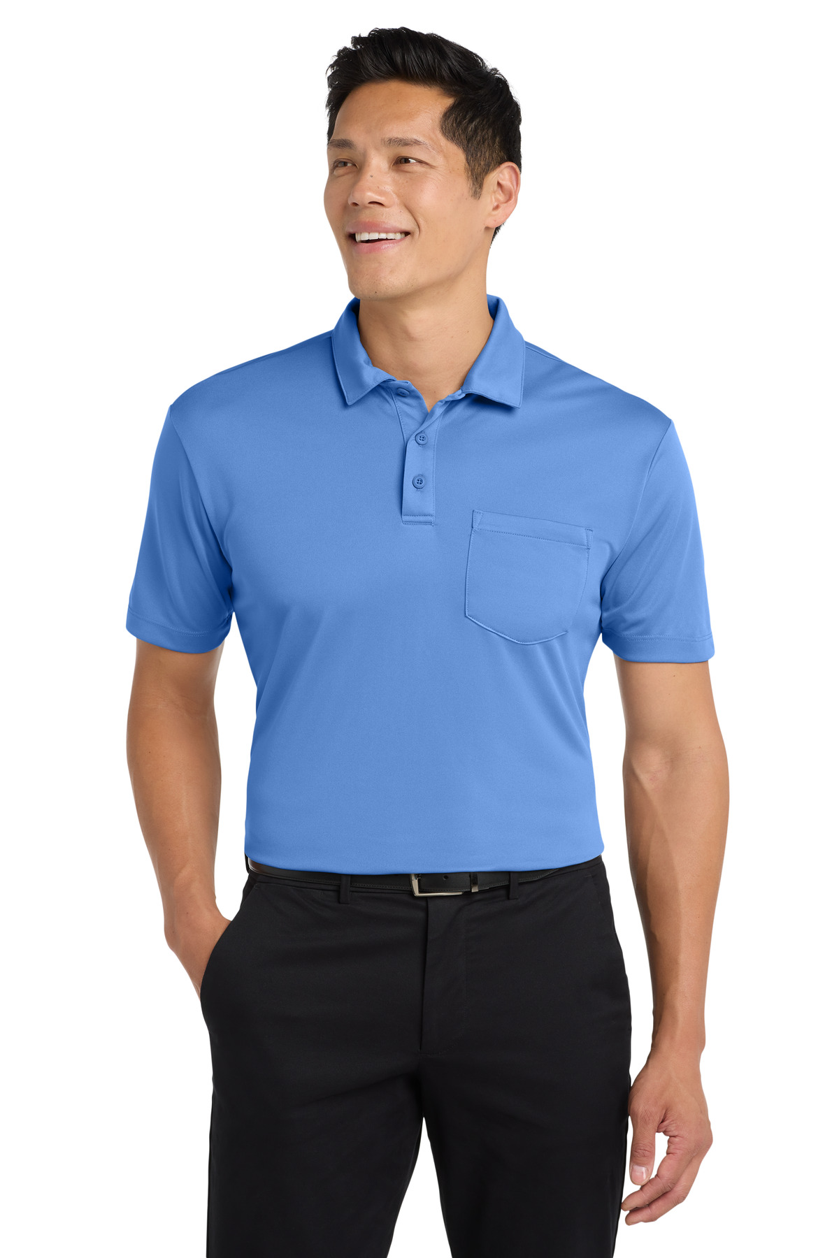 Port Authority Silk Touch Performance Pocket Polo. K540P 76