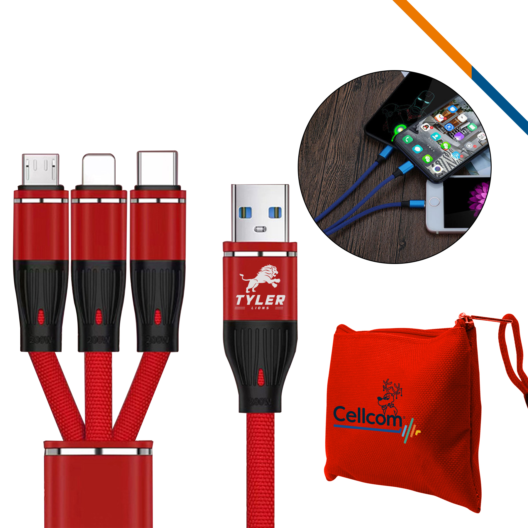 Illusty 3in1 Charging Cable 3