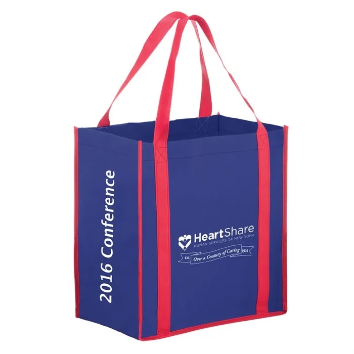 Two-Tone Grocery Tote 5