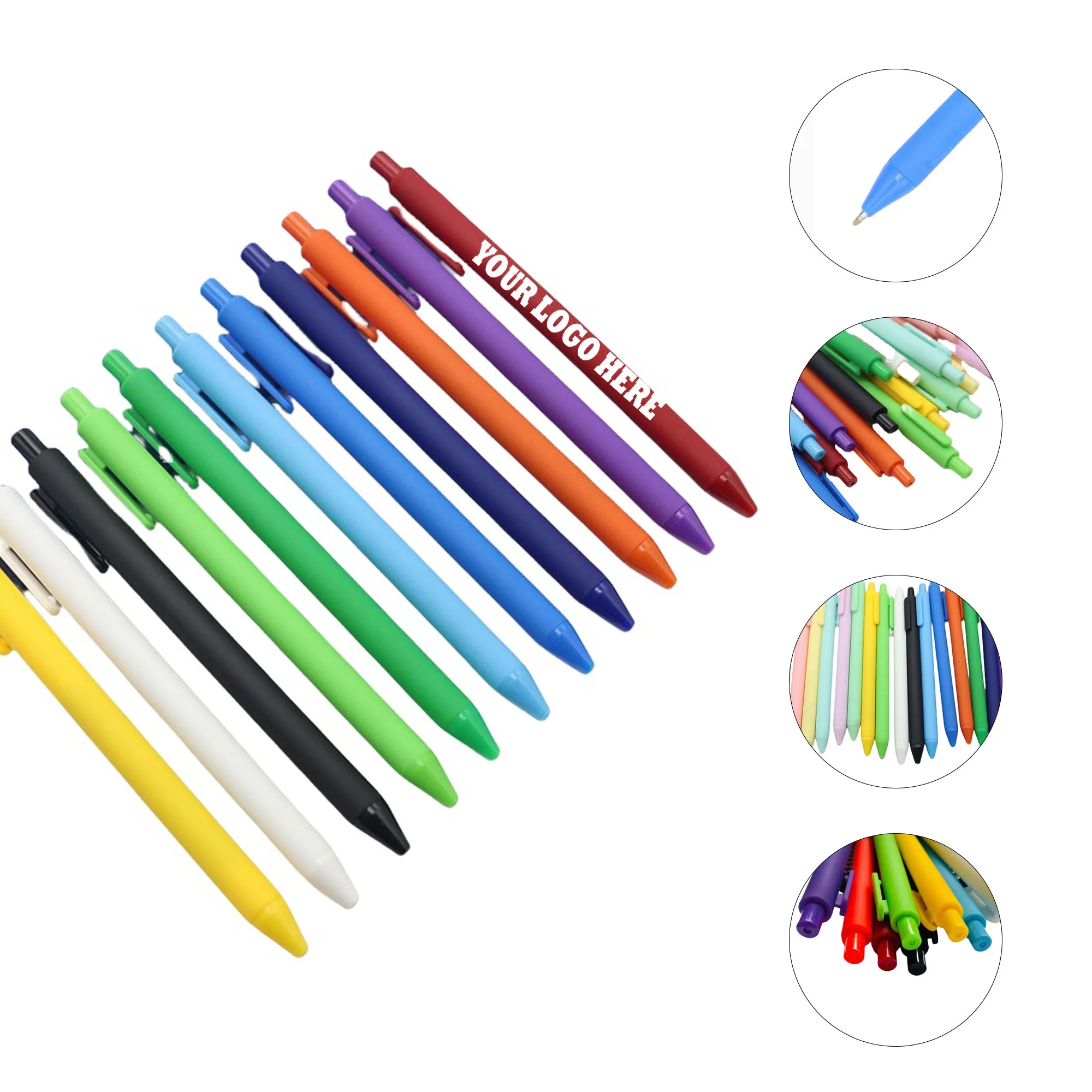Candy Color Click Ballpoint Pen