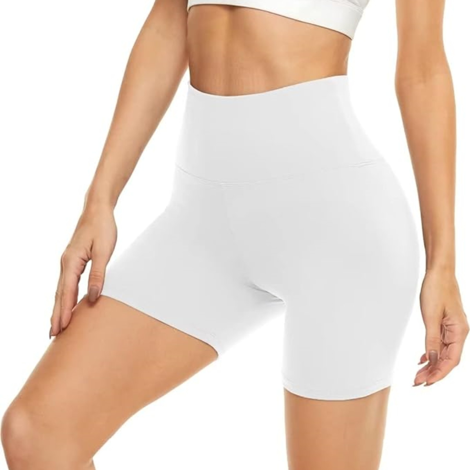 High Rise Yoga Cycling Shorts 7