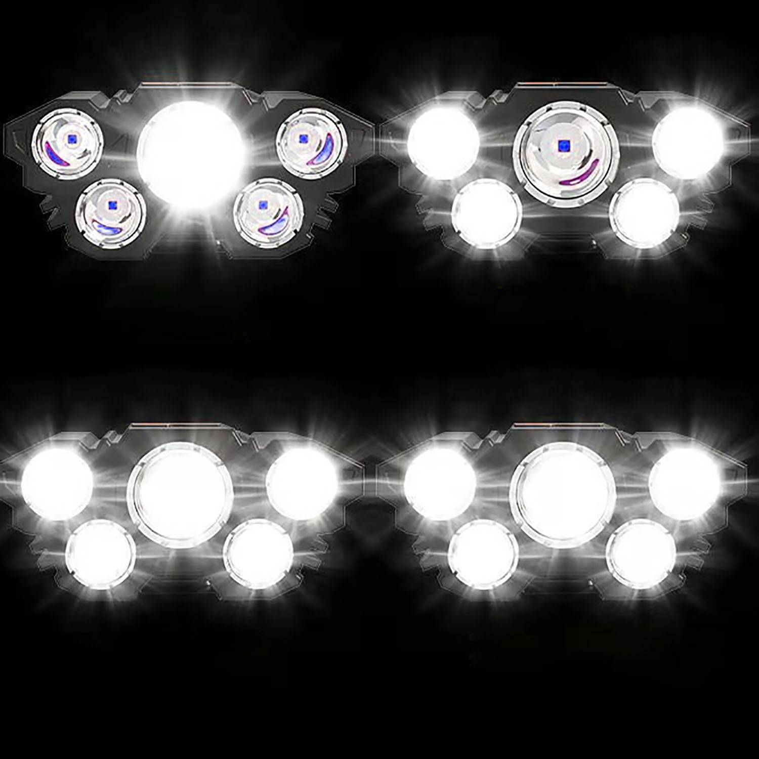 Multifunctional 5LED Headlight 5
