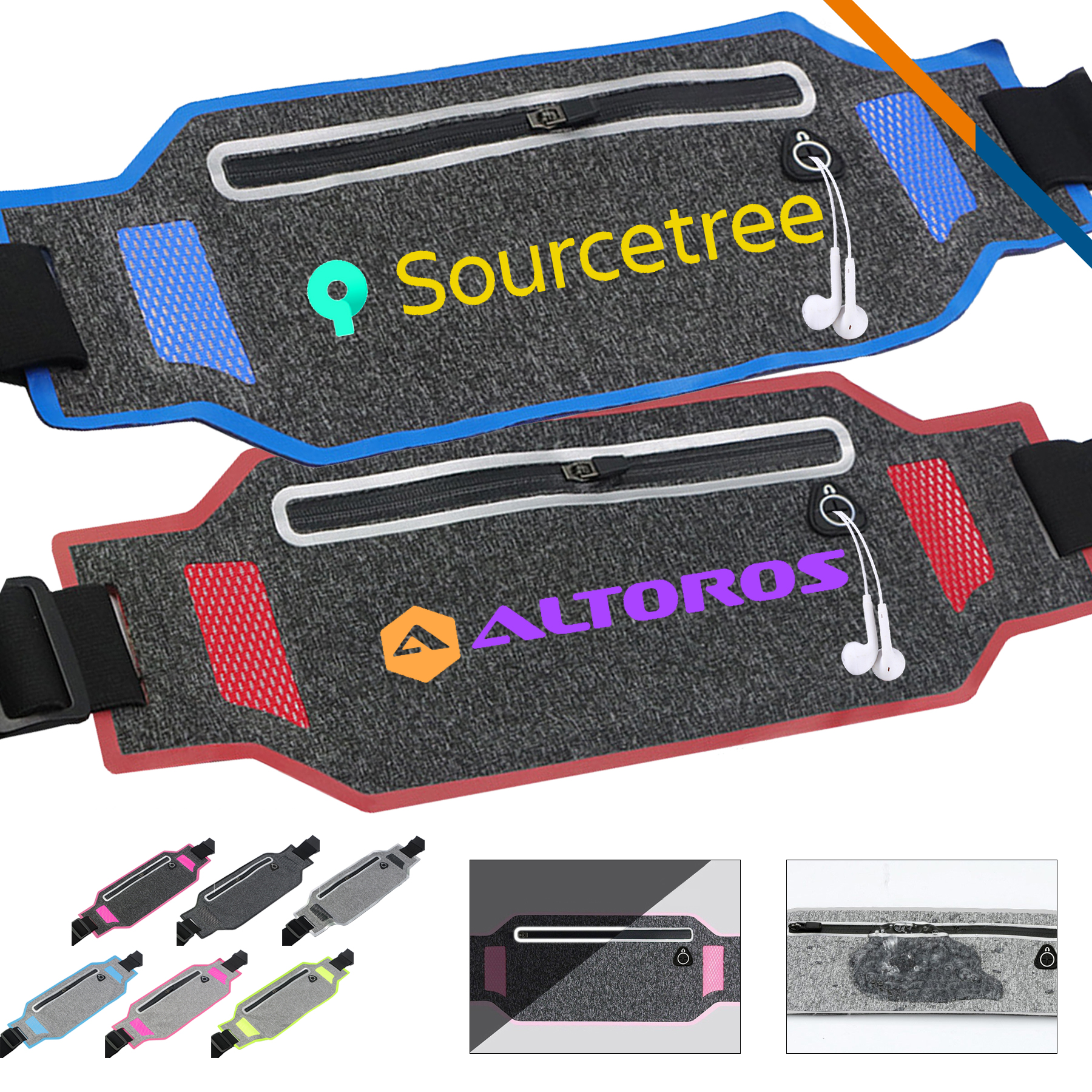 Velli Ultra-thin Fanny Packs 4