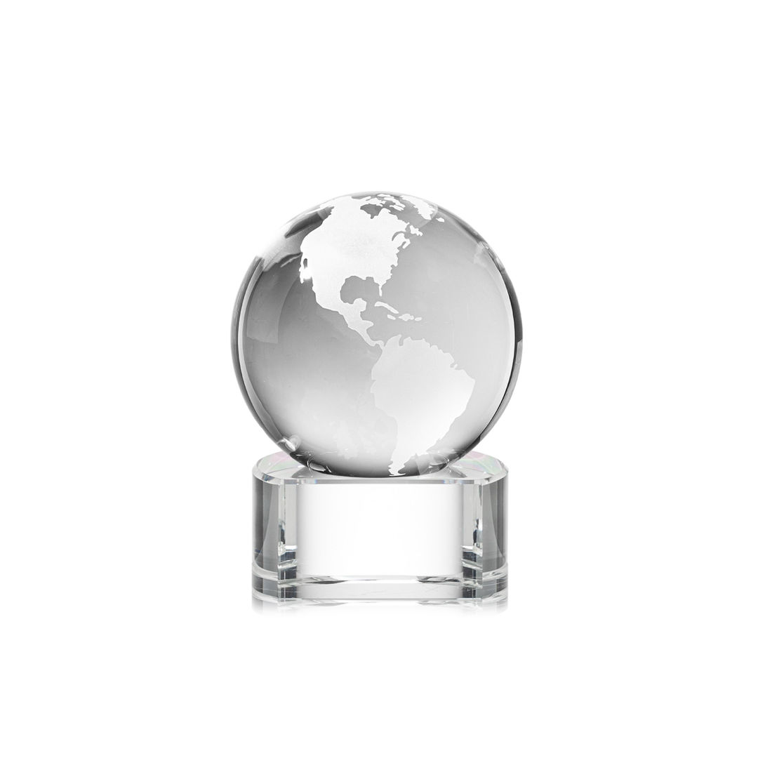 Globe Award on Paragon Base - Clear 5