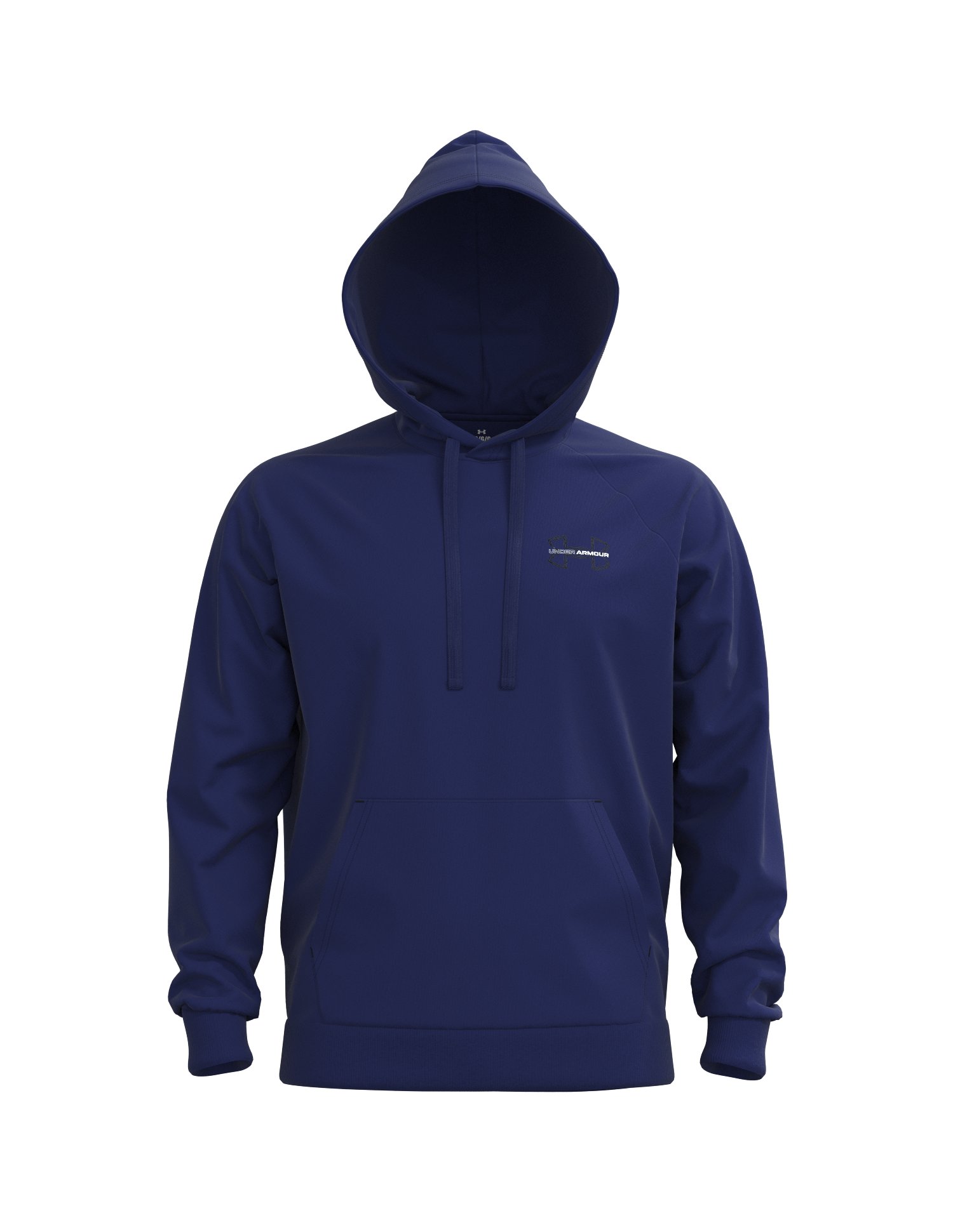 Men's UA Rival Fleece Graphic Hoodie, custom hoodie or sweatshirt with logo imprint 4