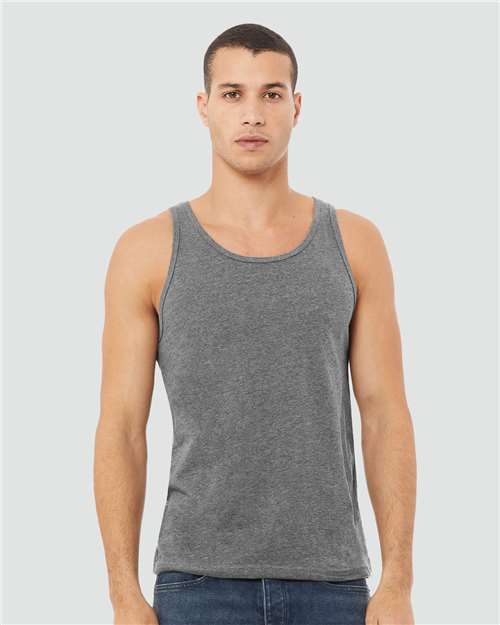 Unisex Heather CVC Tank - 3480CVC 55