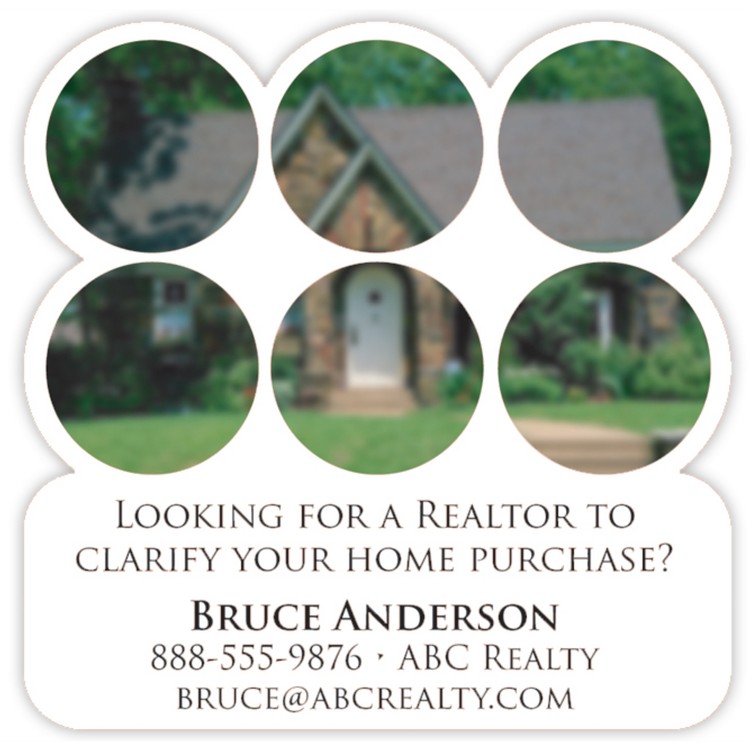 Vinyl Label Full Color (3"x3") Square W/3 Bumps