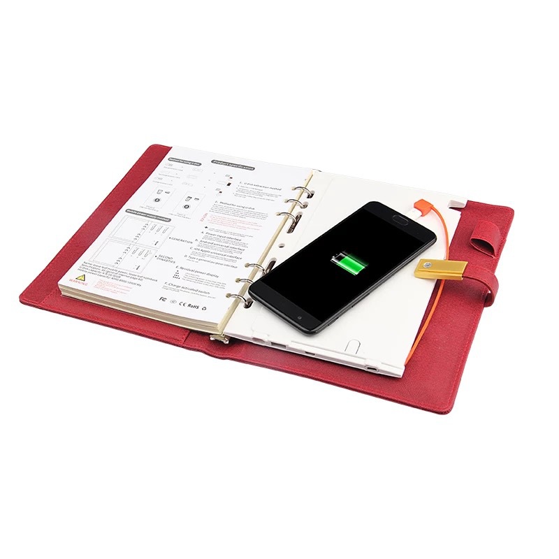 Detachable Business Portfolio Binder Power Bank 9