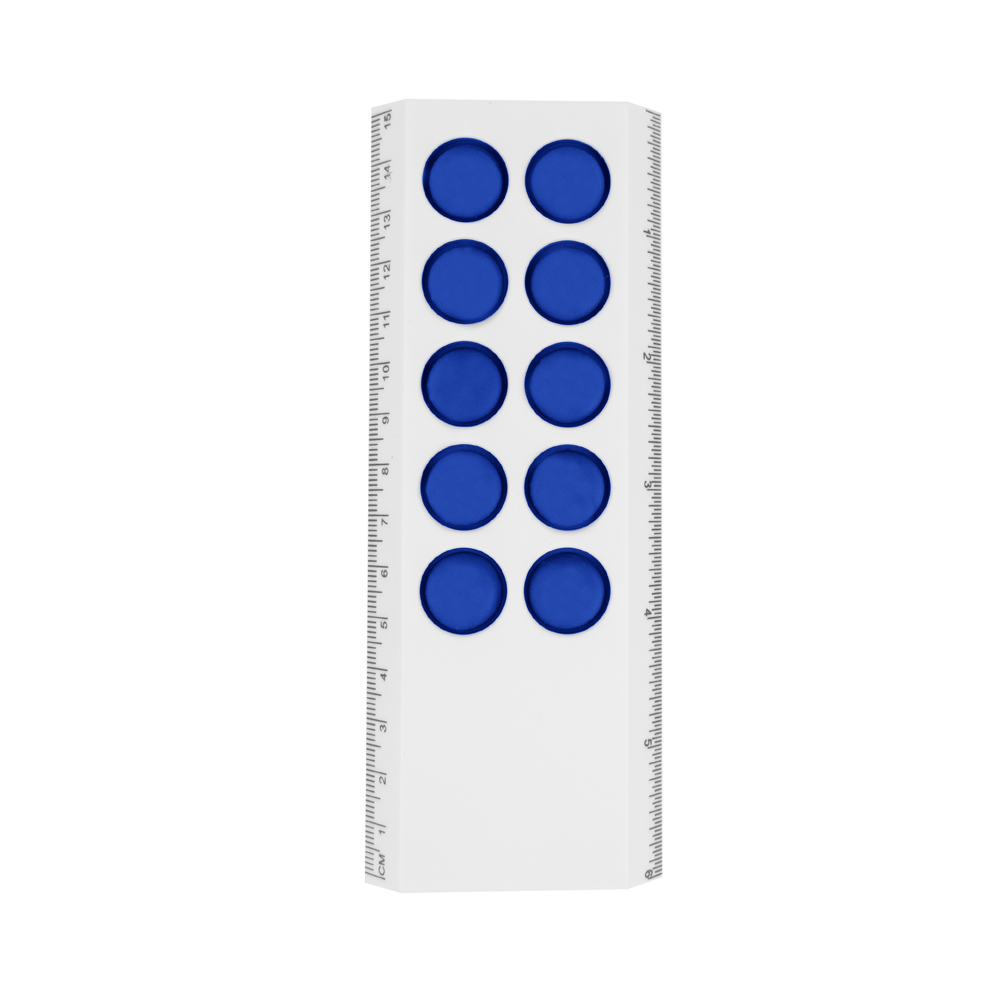 6" Push Pop Stress Reliever Ruler 9