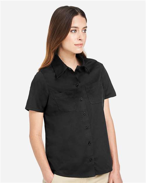 Women's Advantage IL Short Sleeve Dress Shirt - M585W 10