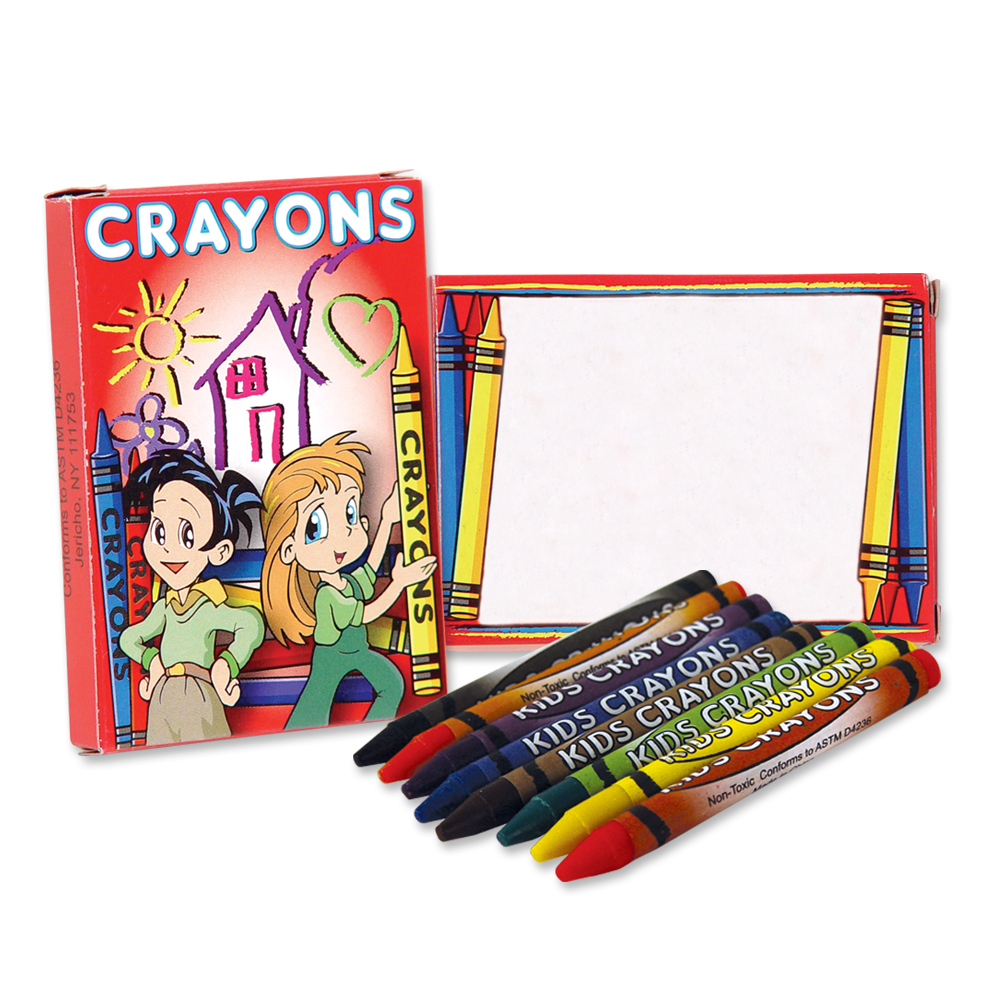 8 Pack Kids Crayons 5