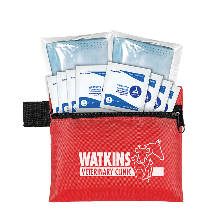 "Titan" Wipe it Down Travel Kit in Zippered Pouch 21